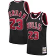 Women's  Michael Jordan Chicago Bulls 1997-98 Hardwood Classics Player Jersey - Black