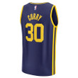 Men's Youth's   Stephen Curry Golden State Warriors 2022/23 Fast Break Replica Player Jersey - Statet Edition - Navy