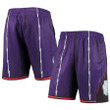 Toronto Raptors  1998 Hardwood Classics 75th Anniversary Swingman Shorts - Purple