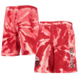 Toronto Raptors Youth Santa Monica Tie-Dye Shorts - Red