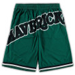 Dallas Mavericks  Big & Tall Hardwood Classics Big Face 2.0 Shorts - Green