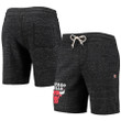 Chicago Bulls Homage Primary Logo Tri-Blend Sweat Shorts - Charcoal