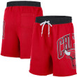 Chicago Bulls  75th Anniversary Courtside Fleece Shorts - Red