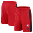 Toronto Raptors s Branded 75th Anniversary Downtown Performance Practice Shorts - Red