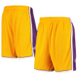 Los Angeles Lakers  Hardwood Classics Primary Logo Swingman Shorts - Gold