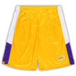 Los Angeles Lakers s Branded Big & Tall Champion Rush Practice Shorts - Gold