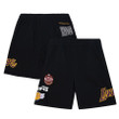 Los Angeles Lakers  Team Origins Fleece Shorts - Black