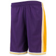 Los Angeles Lakers  Youth Hardwood Classics Swingman Shorts - Purple