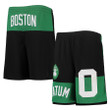 Jayson Tatum Boston Celtics Youth Pandemonium Name & Number Shorts - Black