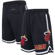 Miami Heat Pro Standard Chenille Shorts - Black