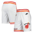 Miami Heat  2022/23 Classic Edition Swingman Performance Shorts - White