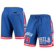 Joel Embiid Philadelphia 76ers Pro Standard Team Player Shorts - Royal