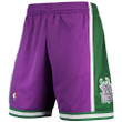 Milwaukee Bucks  Hardwood Classics Team Swingman Shorts - Purple