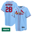 Youth's Nolan Arenado St. Louis Cardinals Alternate Official Replica Player Jersey - Light Blue