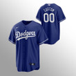 Youth's Los Angeles Dodgers Custom #00 Royal Replica Alternate Player Jersey