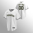 Youth's Pittsburgh Pirates Custom #00 White 2020 Replica Alternate Jersey