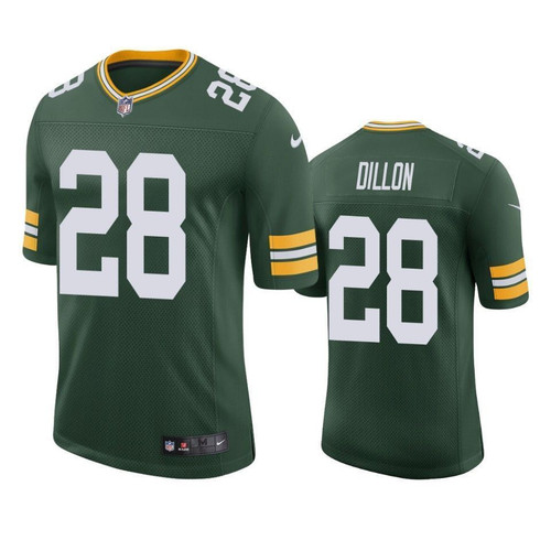 Green Bay Packers A.J. Dillon Green 2020 NFL Draft Vapor Limited Jersey