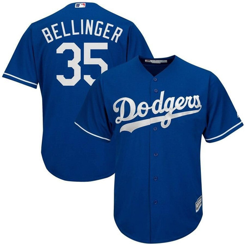 Men's Cody Bellinger Los Angeles Dodgers Majestic Cool Base Player- Royal Jersey