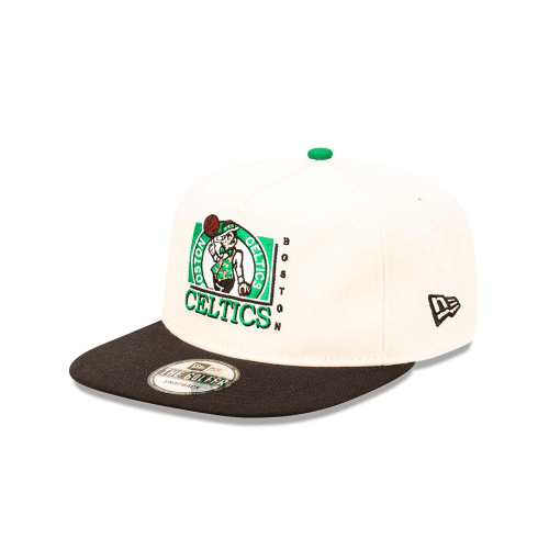Boston Celtics Retro Two Tone Golfer NBA Snapback Hat