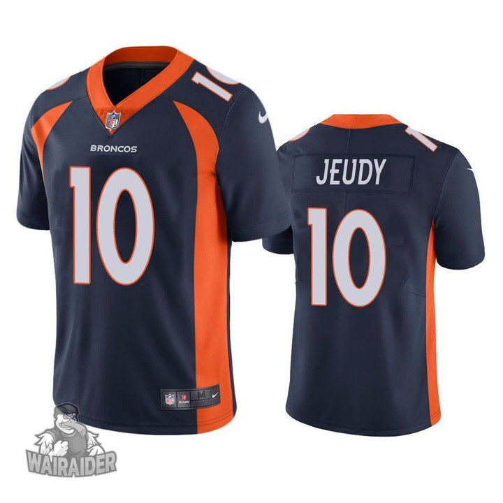 Denver Broncos Jerry Jeudy Navy 2020 NFL Draft Vapor Limited Jersey