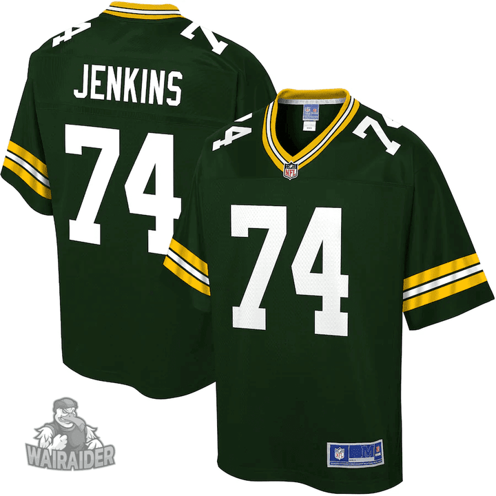 Elgton Jenkins Green Bay Packers NFL Pro Line Player- Green Jersey