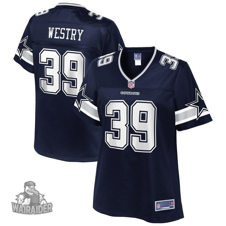 Chris Westry Dallas Cowboys NFL Pro Line Women's Team Player- Navy Jersey