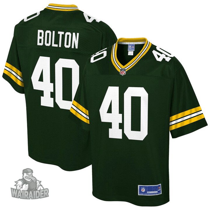 Curtis Bolton Green Bay Packers NFL Pro Line Team Player- Green Jersey
