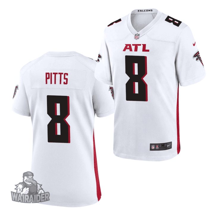 Atlanta Falcons Kyle Pitts 2021 NFL Draft Game- White Jersey