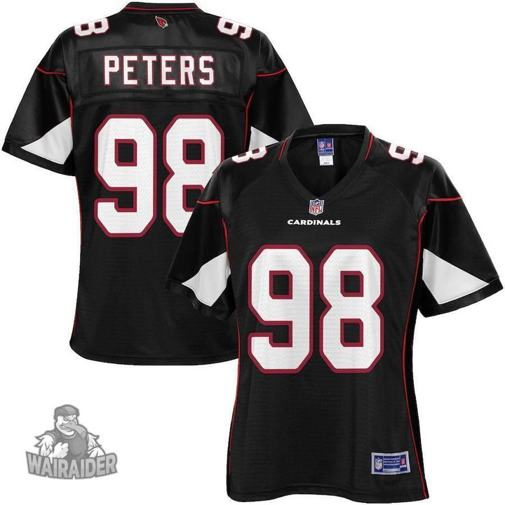 Corey Peters Arizona Cardinals NFL Pro Line Women's Alternate- Black Jersey