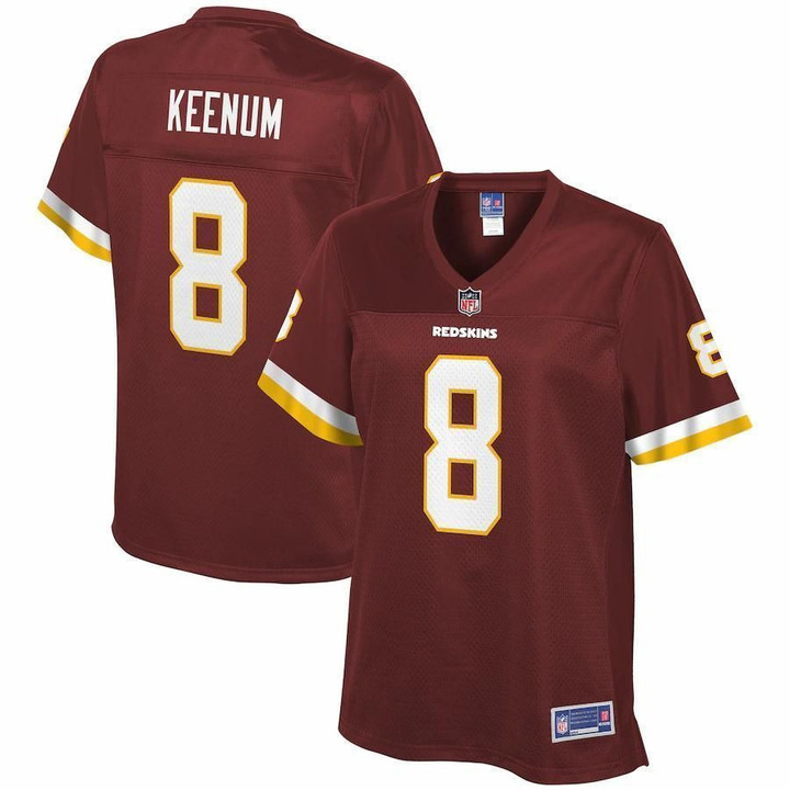 Case Keenum Washington Redskins NFL Pro Line Women's Team Player- Burgundy Jersey