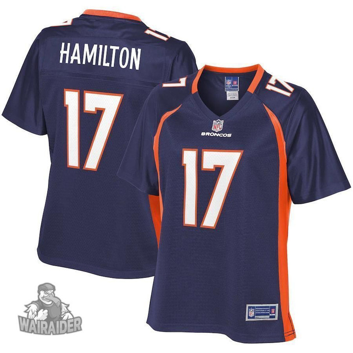 DaeSean Hamilton Denver Broncos NFL Pro Line Women's Alternate Player- Navy Jersey