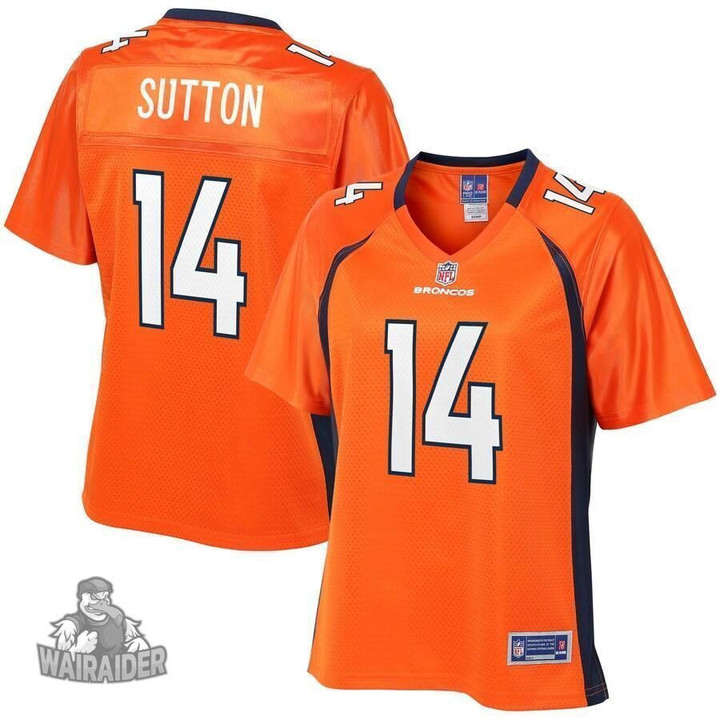 Courtland Sutton Denver Broncos NFL Pro Line Women's Player Jersey - Orange