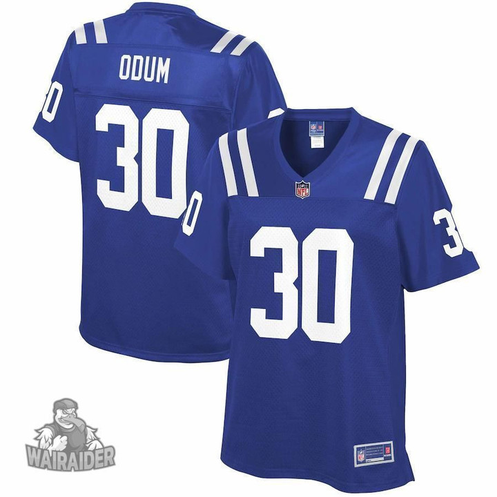 George Odum Indianapolis Colts NFL Pro Line Women's Player Jersey - Royal
