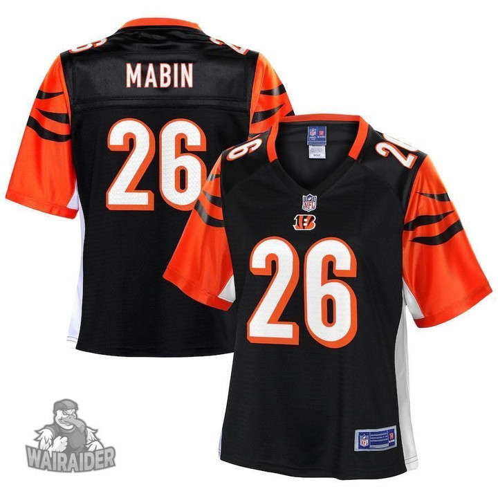 Greg Mabin Cincinnati Bengals NFL Pro Line Women's Team Color Player Jersey - Black