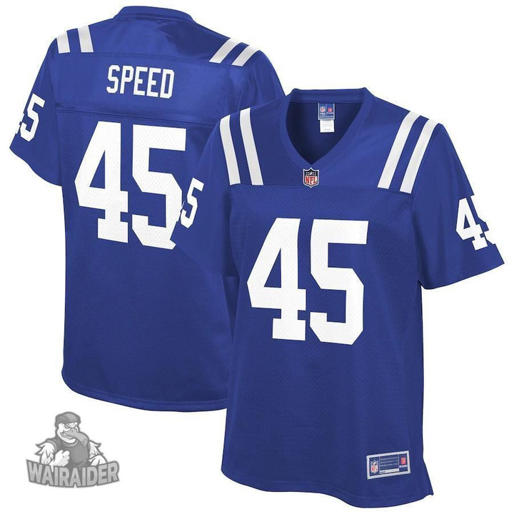 EJ Speed Indianapolis Colts NFL Pro Line Women's Team Player Jersey - Royal