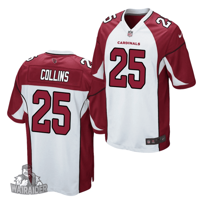 Arizona Cardinals Zaven Collins 2021 NFL Draft Game Jersey - White