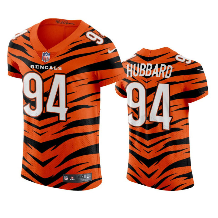 Cincinnati Bengals Sam Hubbard 2021-22 Orange City Edition Elite Jersey
