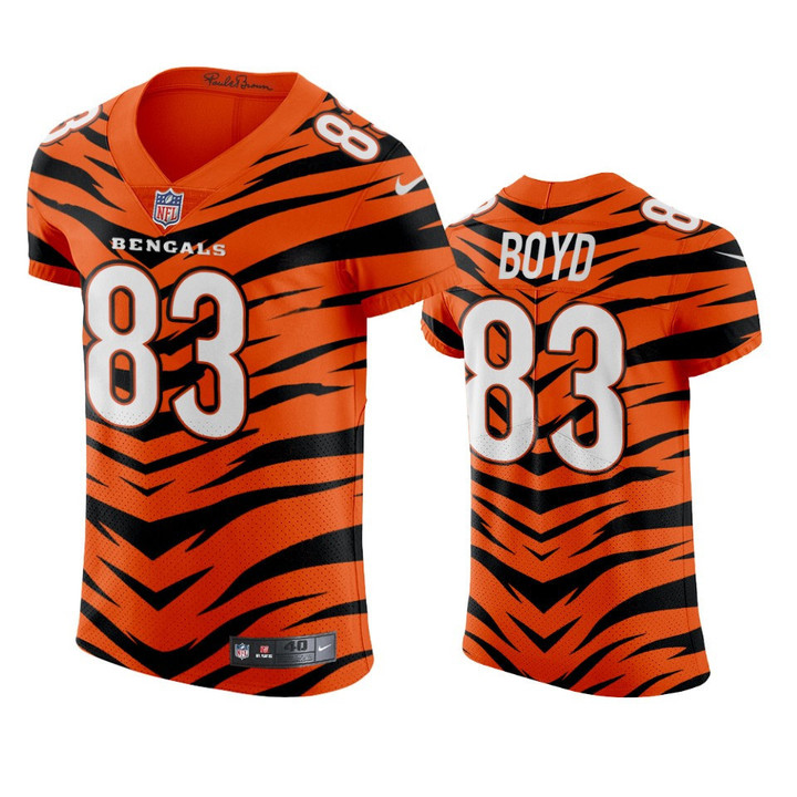 Cincinnati Bengals Tyler Boyd 2021-22 Orange City Edition Elite Jersey