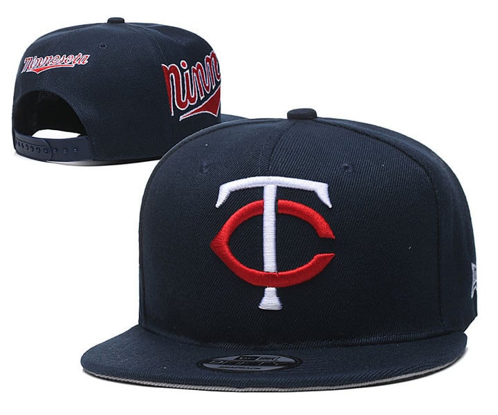 Minnesota Twins Stitched Snapback Hats 002
