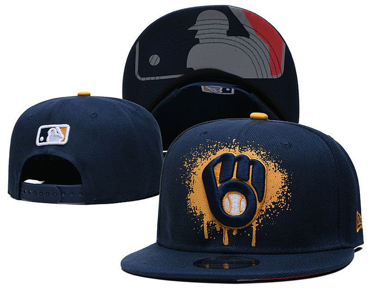 2021 MLB Milwaukee Brewers Hat GSMY 0725