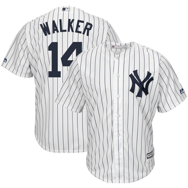 Neil Walker New York Yankees Majestic Home Cool Base Player Jersey - White , MLB Jersey