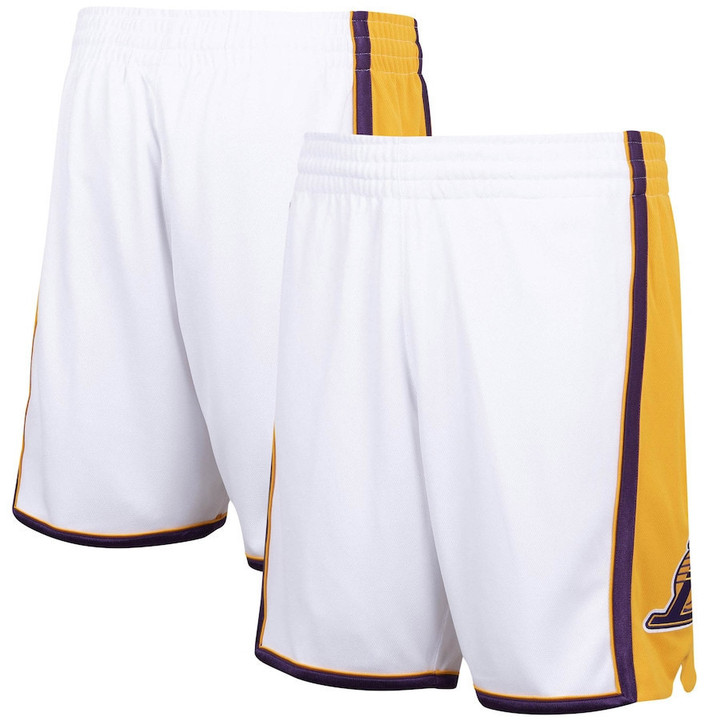 Los Angeles Lakers  2009/10 Hardwood Classics  Shorts - White