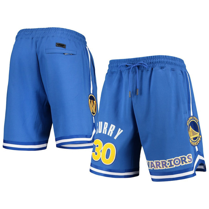 Stephen Curry Golden State Warriors Pro Standard Team Player Shorts - Royal