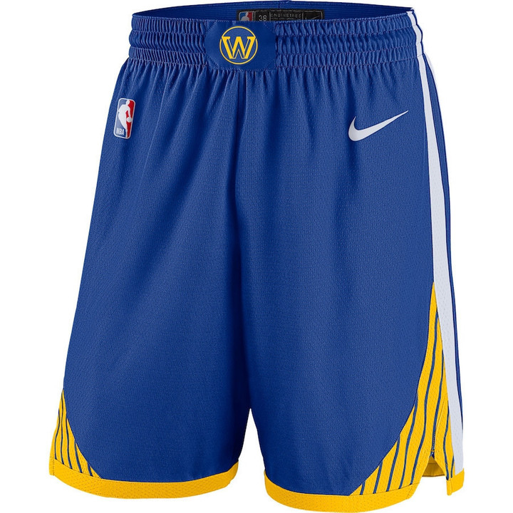 Golden State Warriors  2019/20 Icon Edition Swingman Shorts - Blue