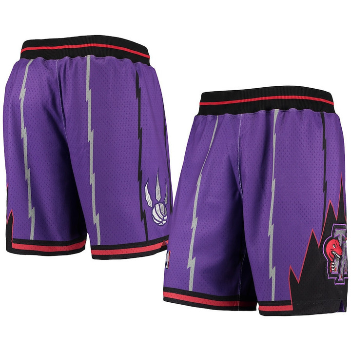 Toronto Raptors  1998/99 Hardwood Classics  Shorts - Purple