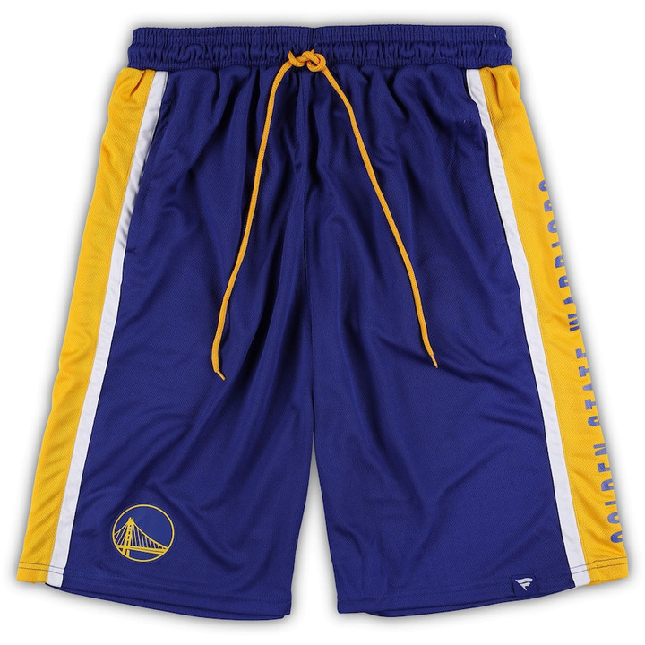 Golden State Warriors s Branded Big & Tall Referee Iconic Mesh Shorts - Royal