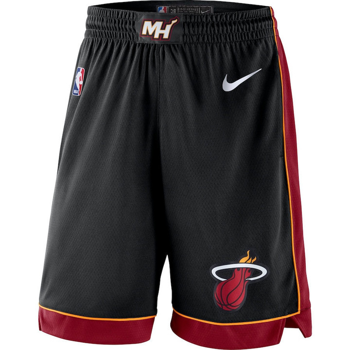Miami Heat  2019/20 Icon Edition Swingman Shorts - Black