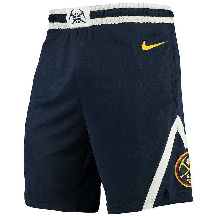 Denver Nuggets  2019/20 Icon Edition Swingman Shorts - Navy