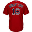 Men's Andrew Benintendi Boston Red Sox Majestic Alternate icial Cool Base Replica Player- Scarlet Jersey
