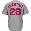 Men's J.D. Martinez Boston Red Sox Majestic Road Official Cool Base Player Jersey - Gray , MLB Jersey